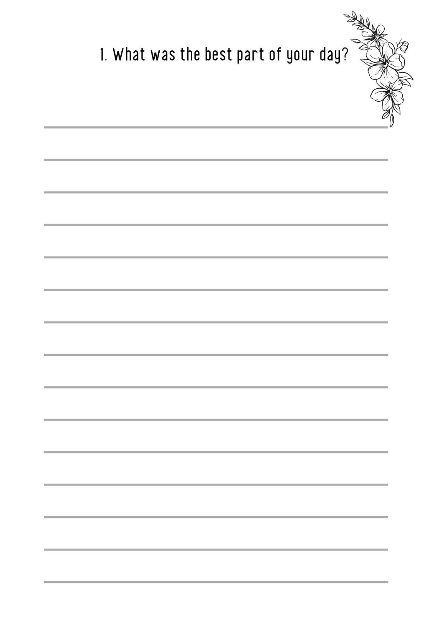 365 Days of Becoming – Digital Daily Journal for Self-Growth & Reflection