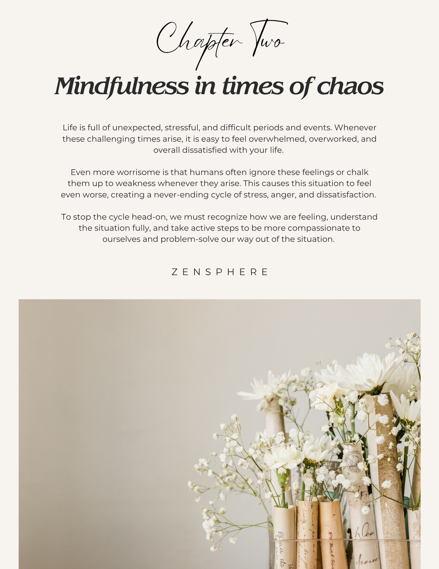 Be Here Now: A Mindfulness Guide and Digital Workbook for Inner Awareness