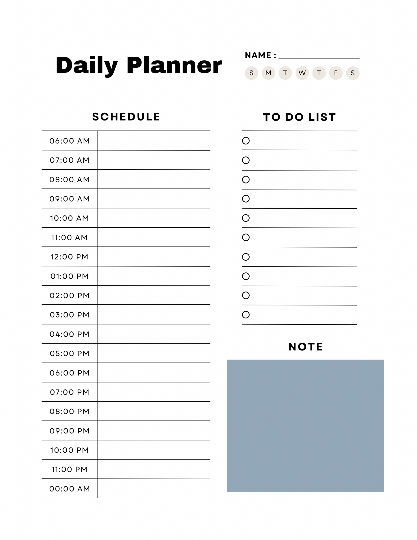 Fit and Focus -  Health Wellness Digital Planner Bundle