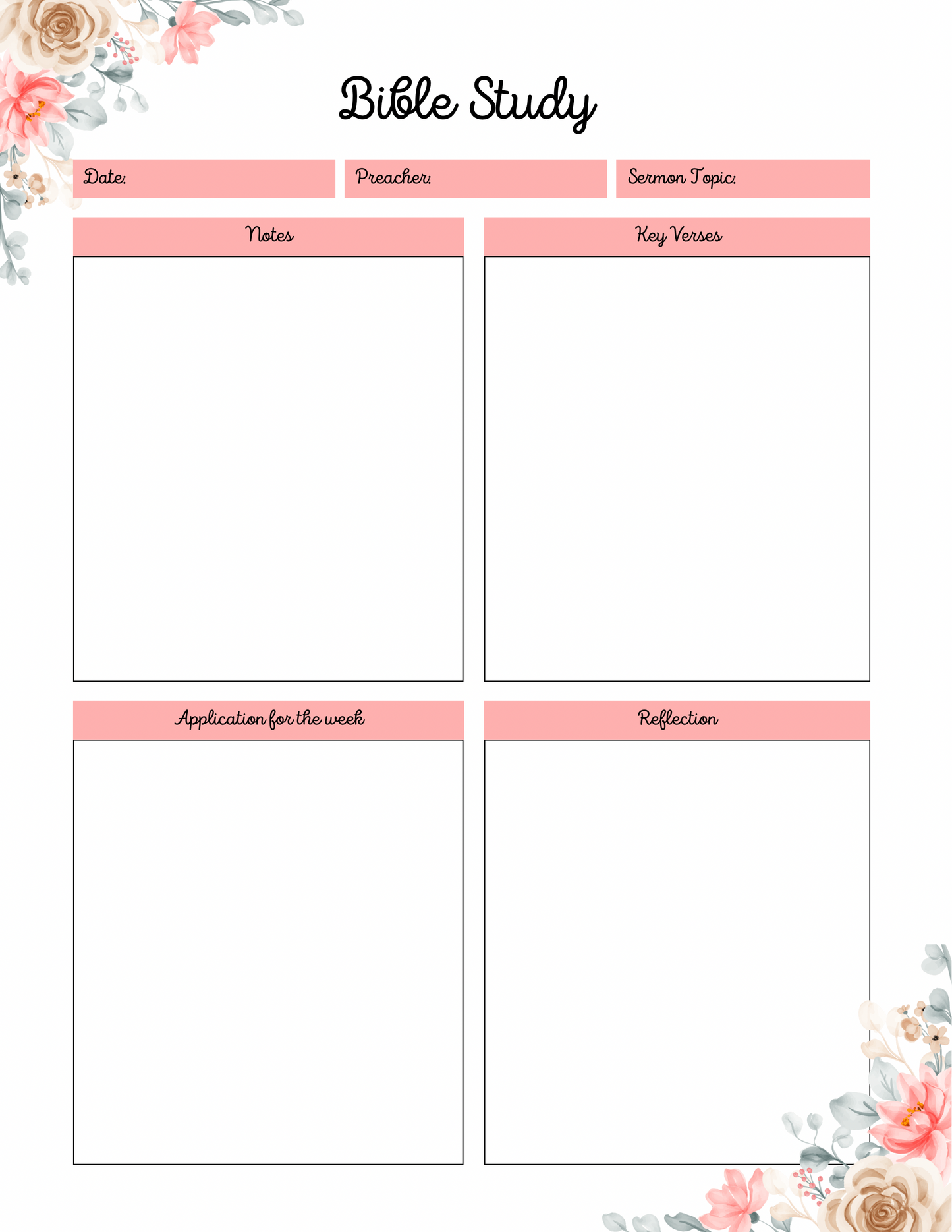 Faith & Reflection Trio - A Spiritual Digital Bundle for Clarity and Connection