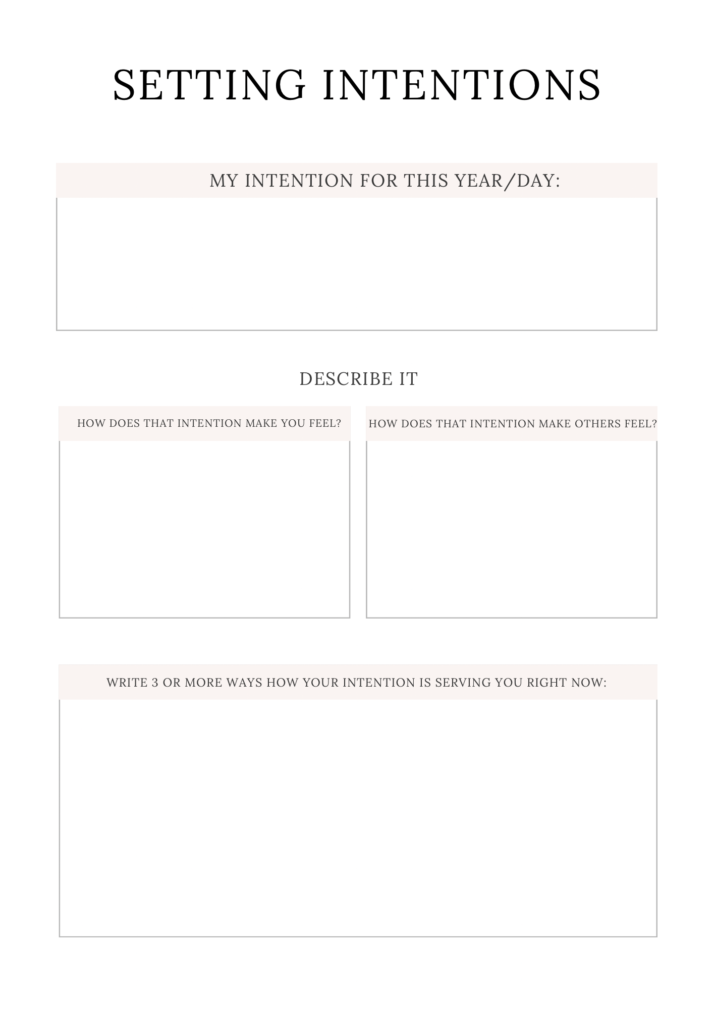Magnetic Thoughts: A Digital Law of Attraction Journal for Manifesting Your Vision