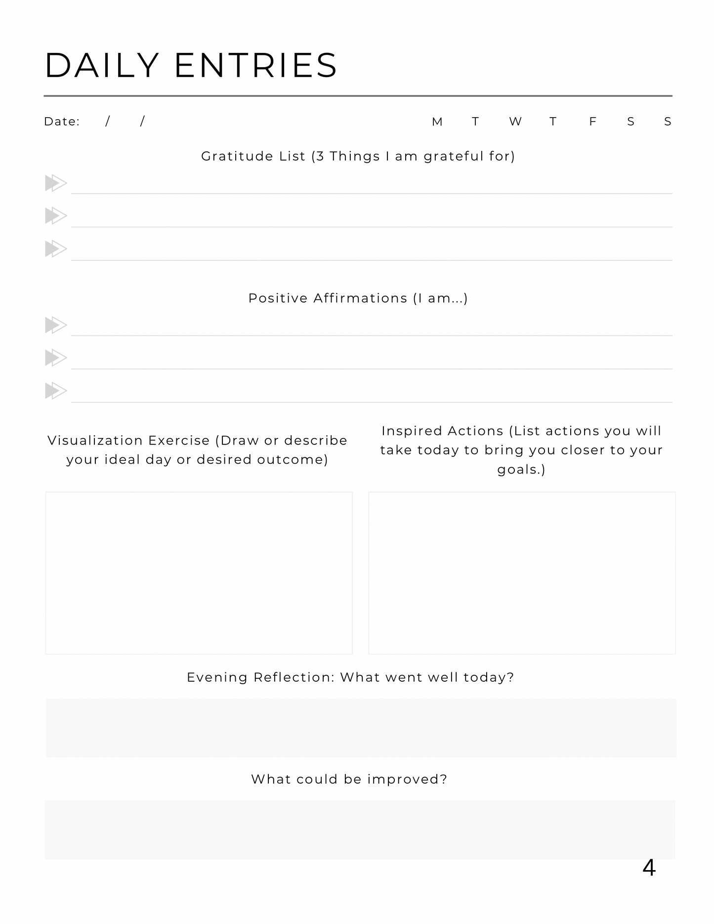 Clarity & Vision Duo Digital Journal & Overthinking Workbook Set