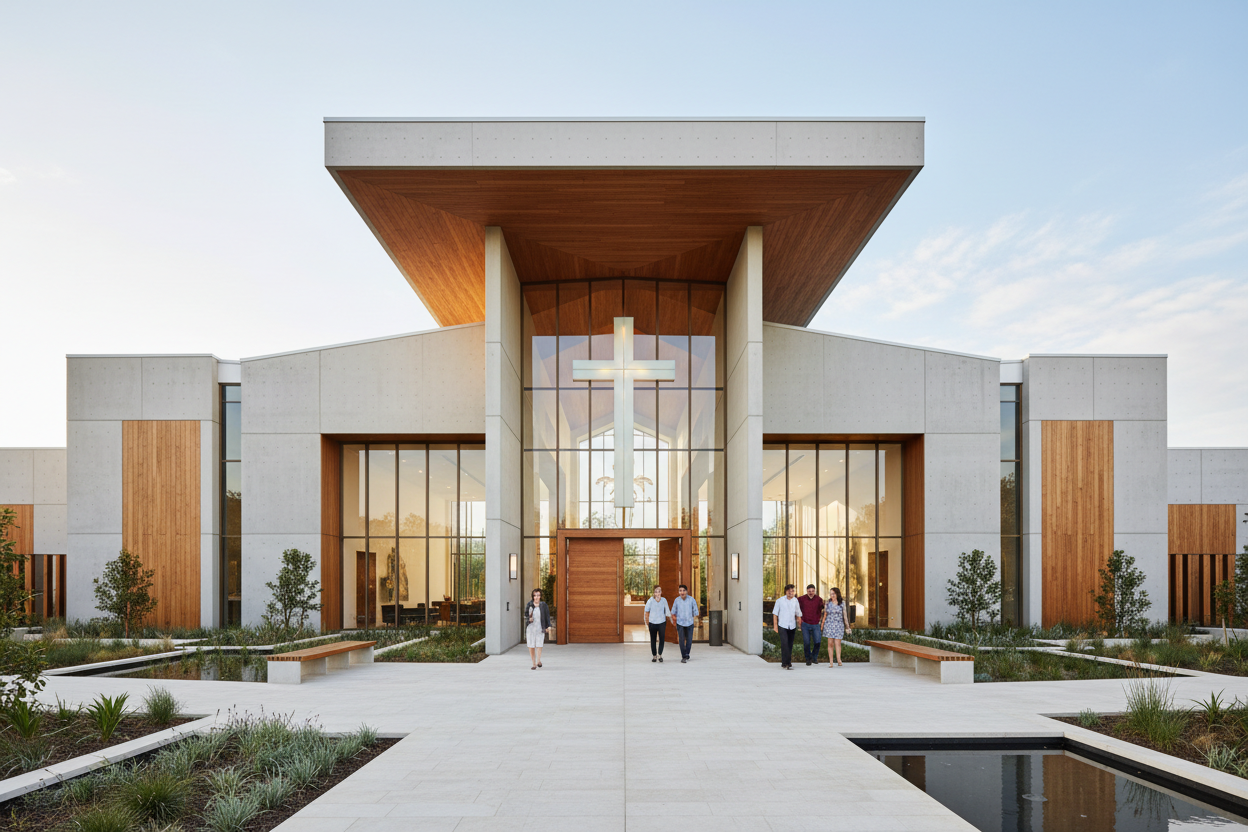 Modern Church Building